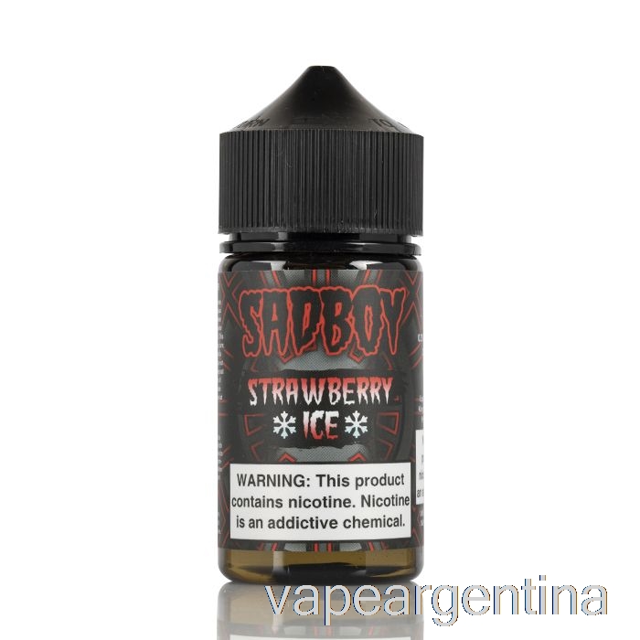 Sangre De Fresa Helada - Sadboy - 60ml 0mg Vape Descartable